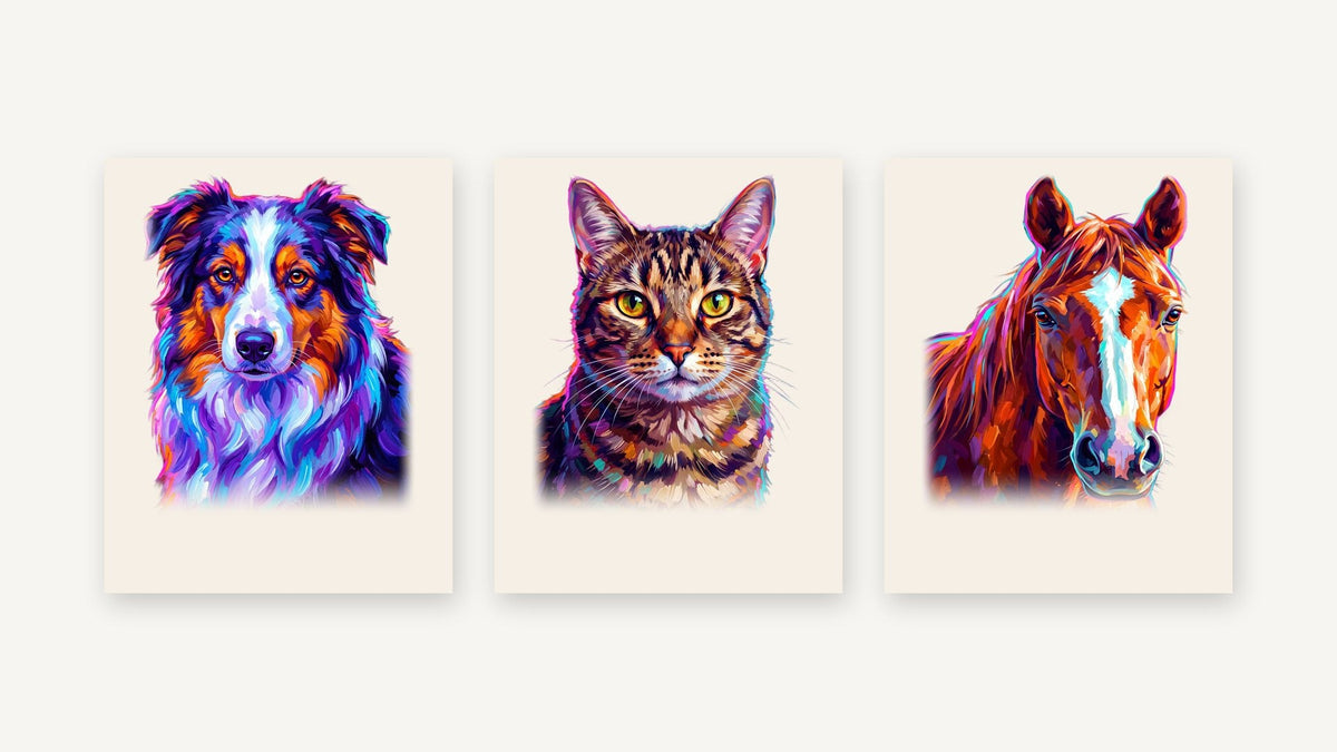 Portraits Pop Art