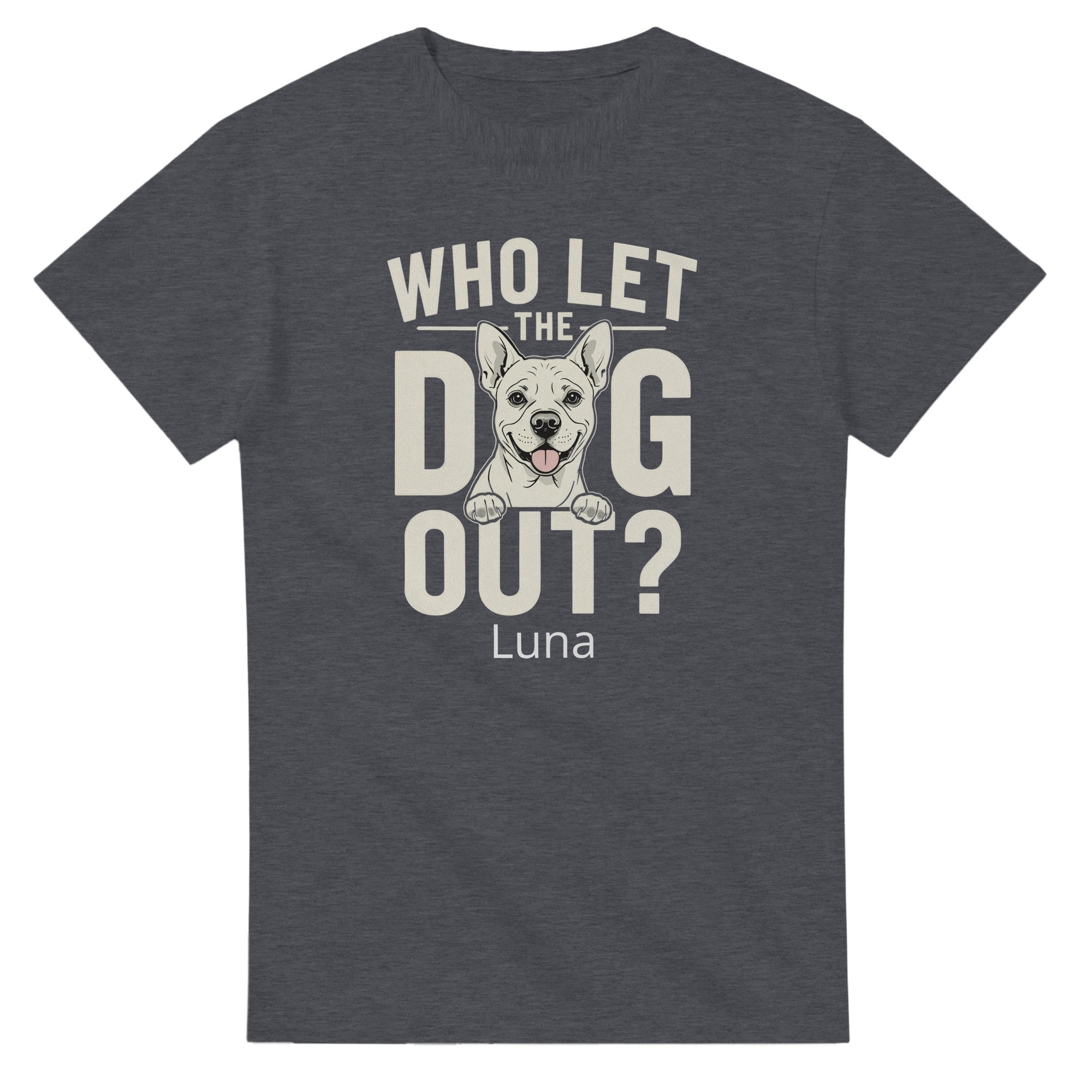 Who Let The Dog Out Shirt personalisiert – Ansicht 2