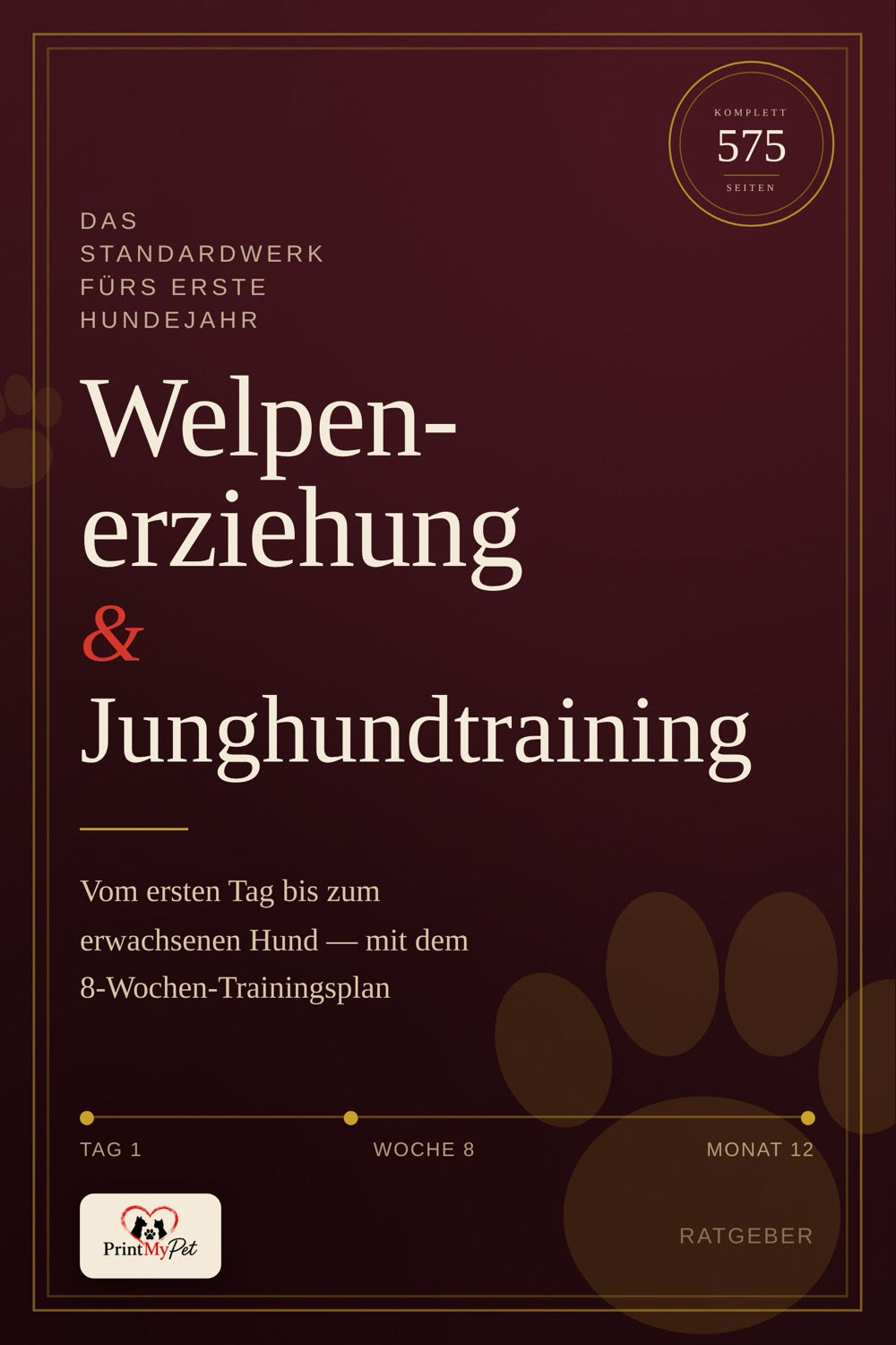 Welpenerziehung & Junghundtraining – Cover