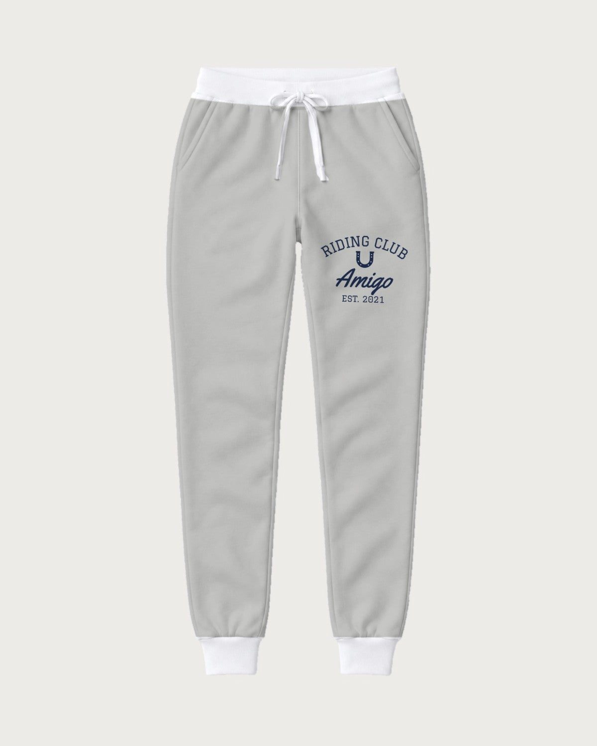Pantalón de chándal Riding Club con nombre: vista completa del pantalón